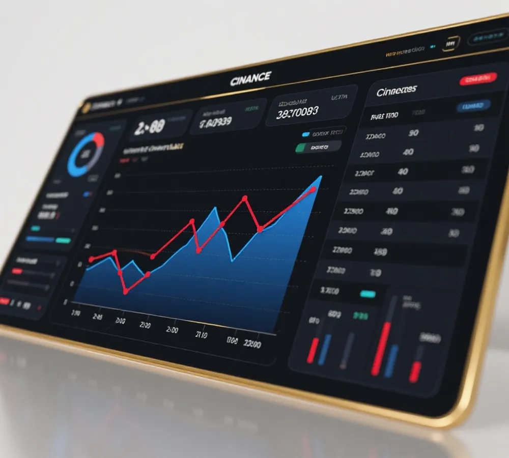 数据统计与走势线条可视化示意图